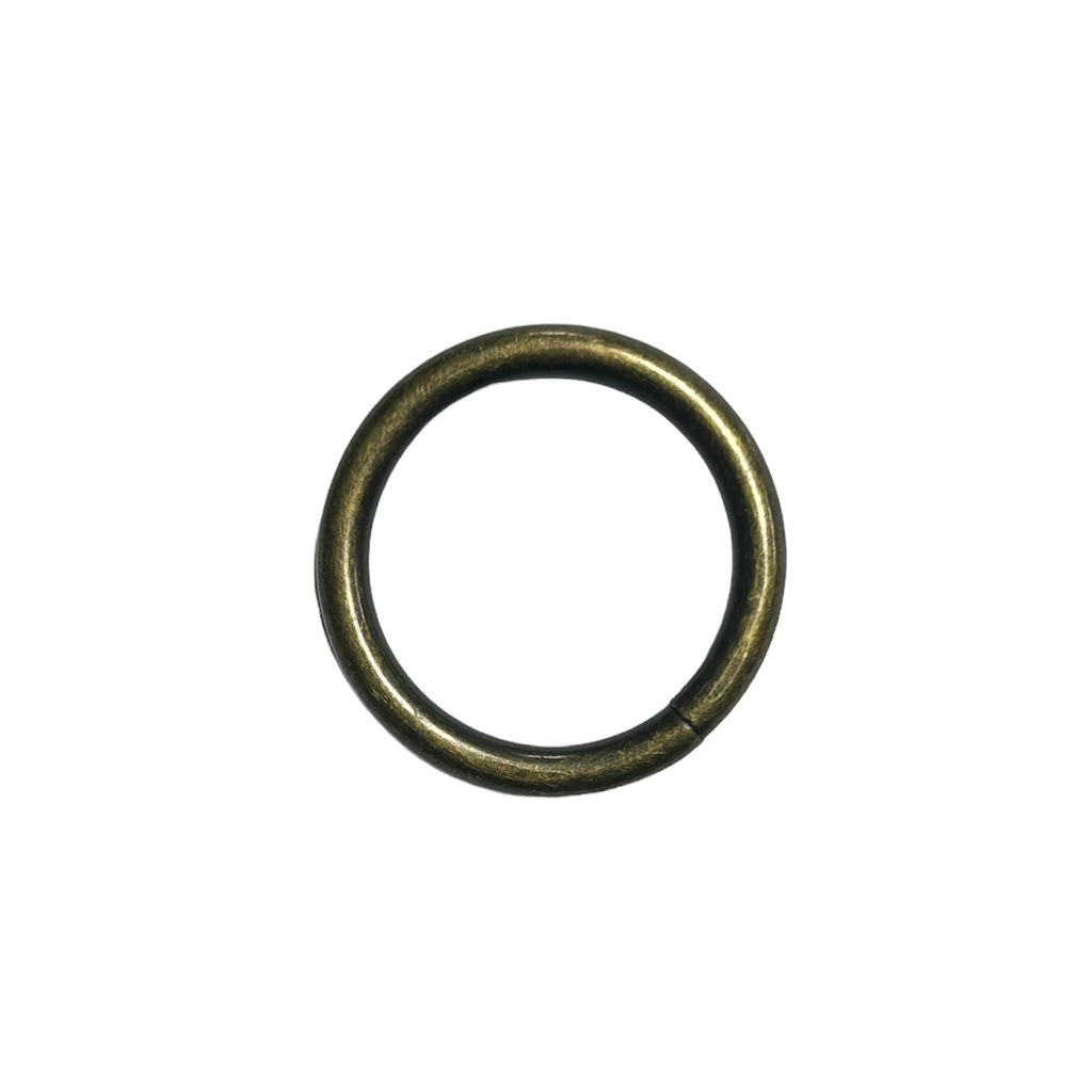 Antique Brass O-Ring (0.75", 1", 1.25", 2")