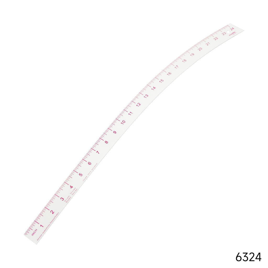 24" Plastic Stick curve ruler