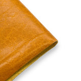 2oz (0.7mm) Cow Leather- Yellow Ochre (per square foot)