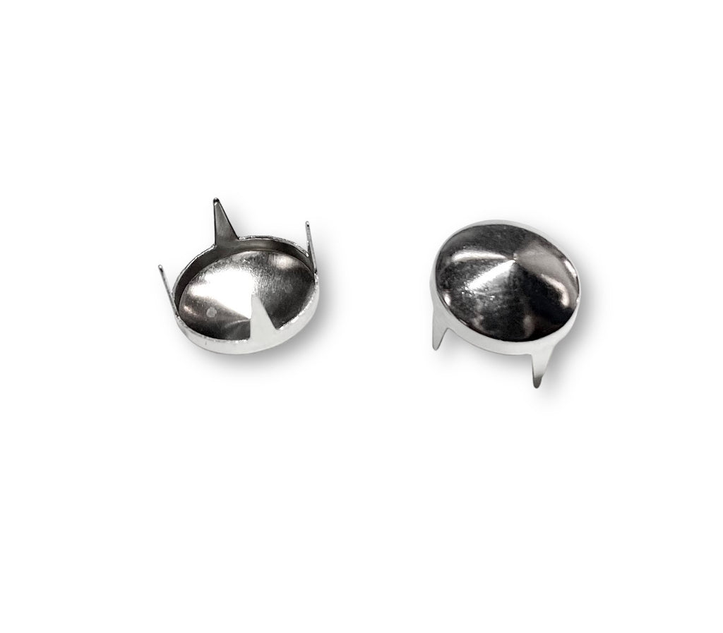 Silver Cone Studs - Two Sizes (50-pack)