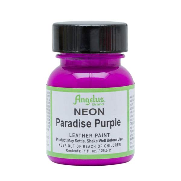 ANGELUS Leather Paint 1oz Neon Paradise Purple – Sewing Supply Depot