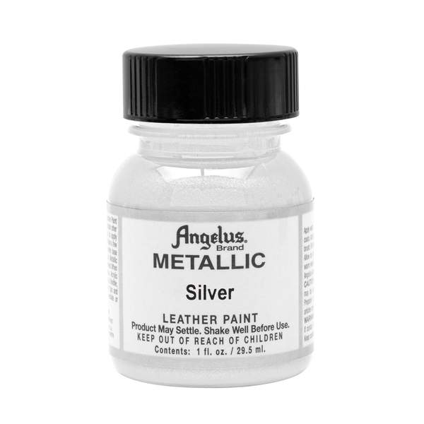 ANGELUS Leather Paint 1oz Metallic Silver – Sewing Supply Depot