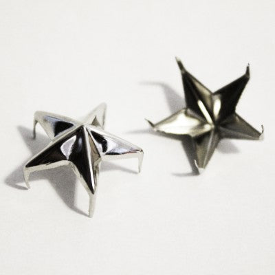 Silver Decorative Star Studs (50-pack)
