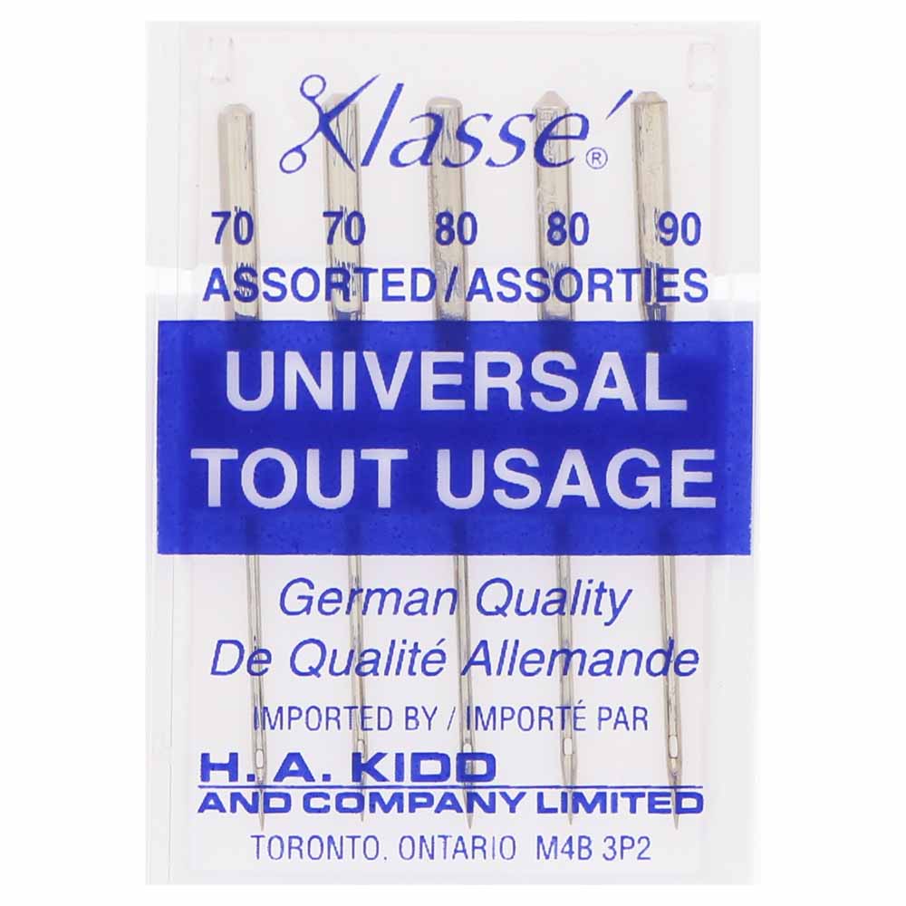 KLASSE´ Universal Needles - Assorted Sizes