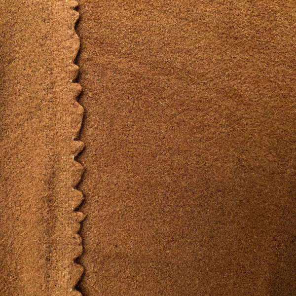 Cashmere Blend Coating in Toffee (60" Wide, By The Yard) Sewing