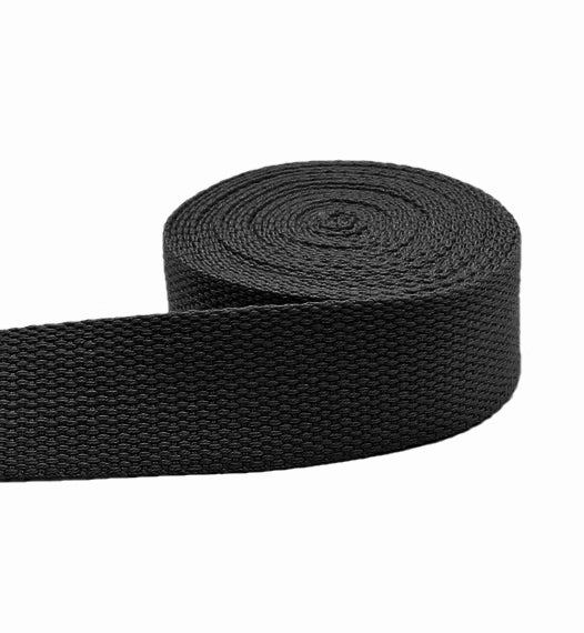 Nylon Binding Tape with Plastic Buckle Black Webbing Strap with 5 Clasps  Home Nylon String 