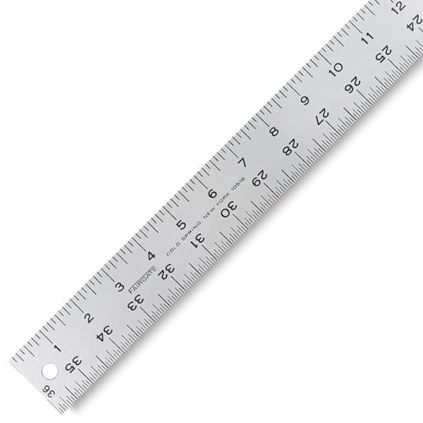FAIRGATE Aluminum Yard Stick Ruler - 36"