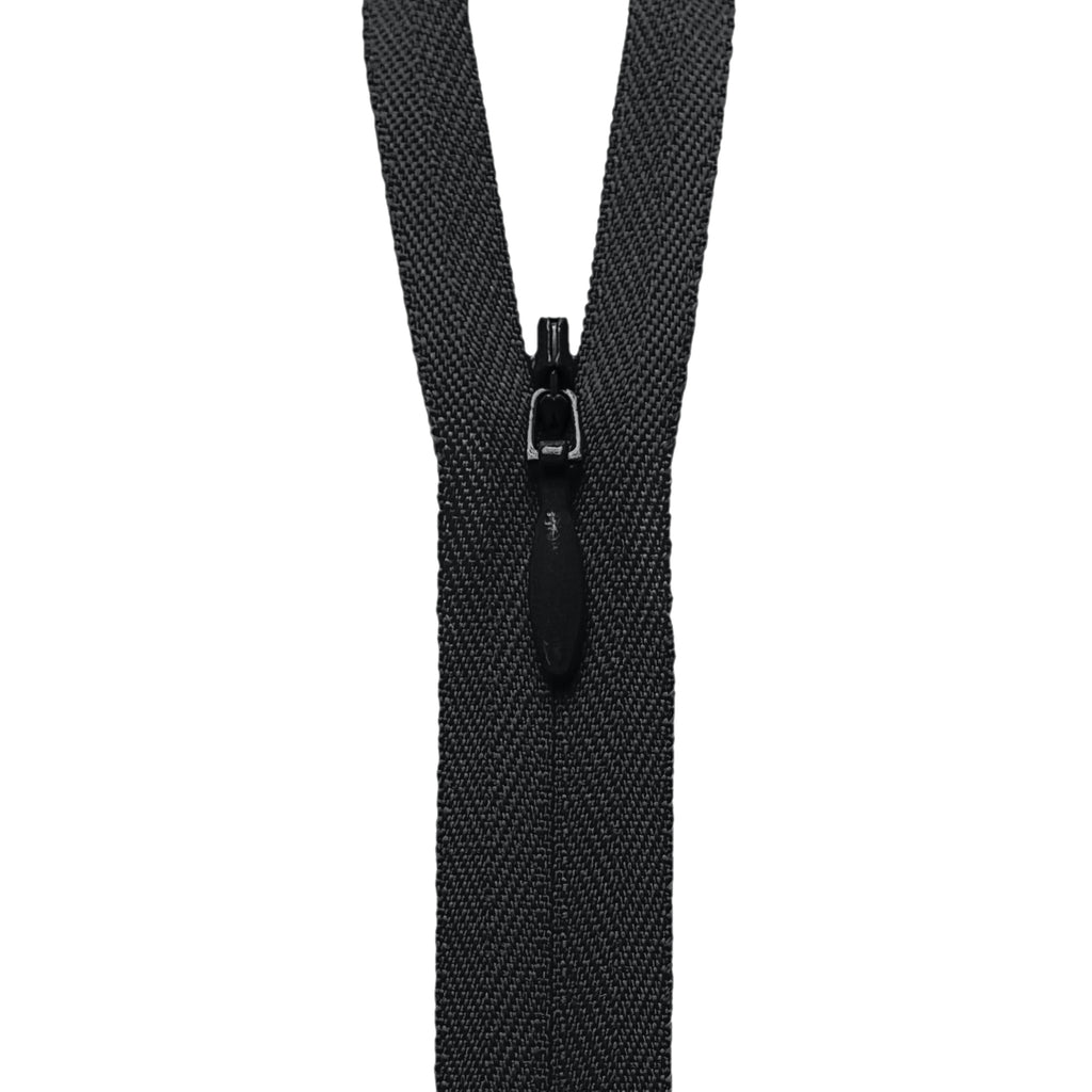 YKK Invisible Zipper - Black