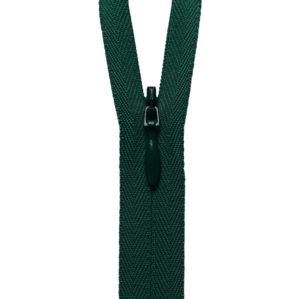 YKK Invisible Zipper - Hunter Green