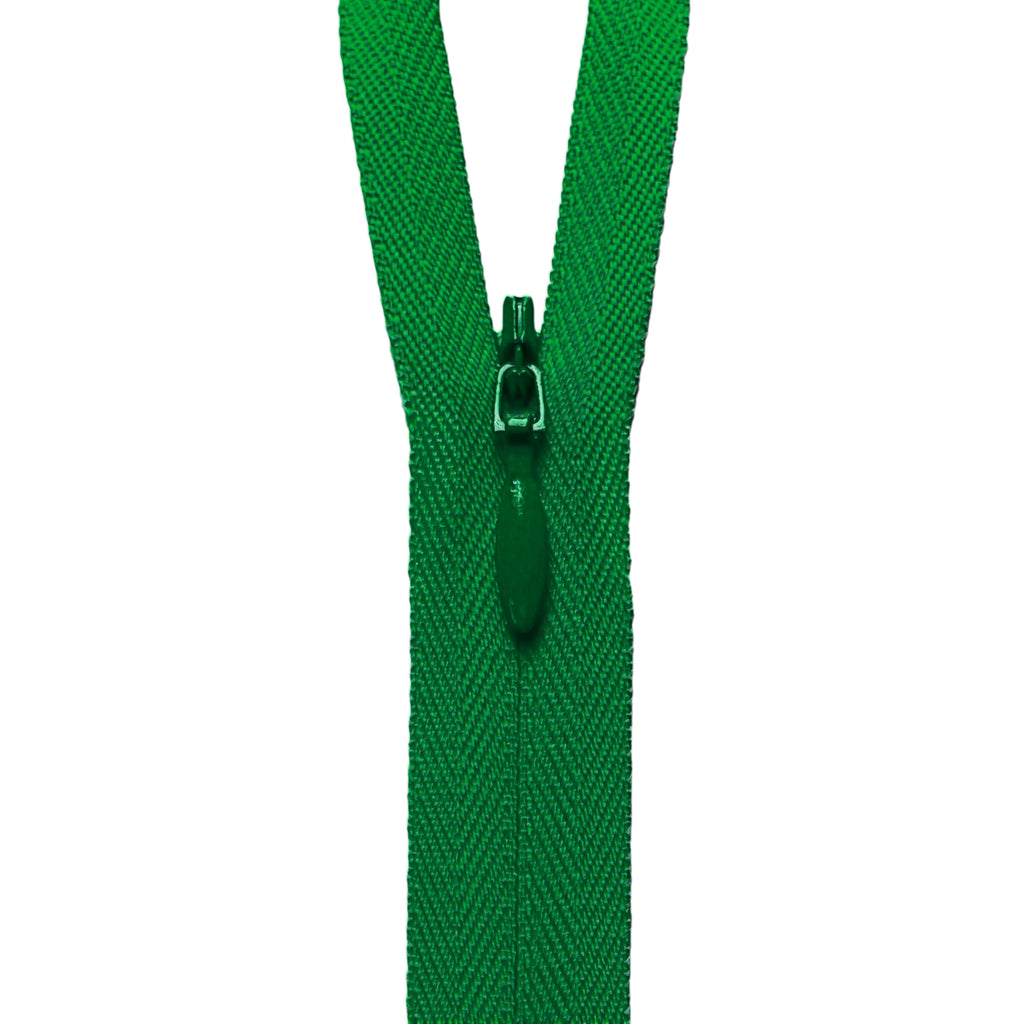 YKK Invisible Zipper - Kelly Green 876