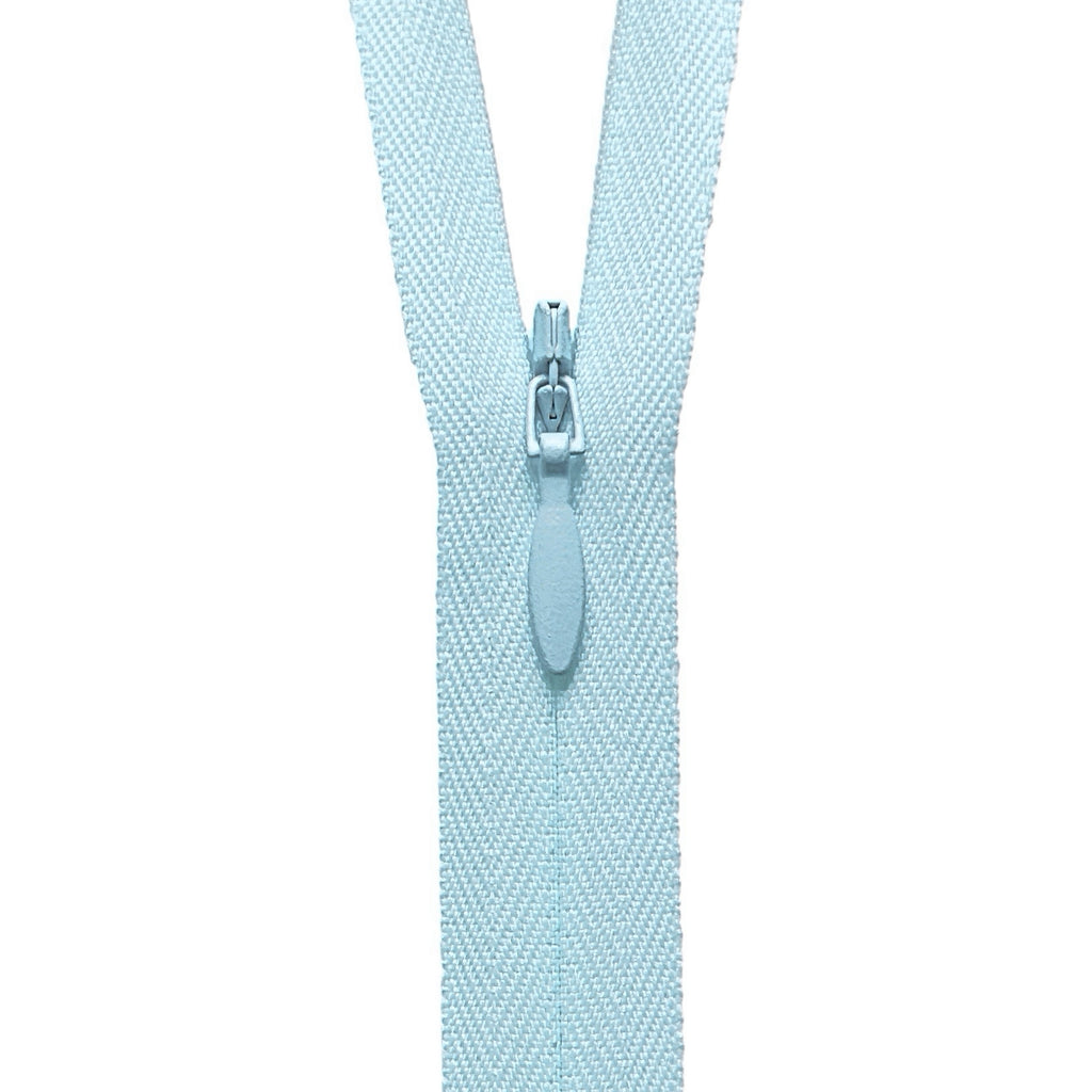 YKK Invisible Zipper - Light Blue