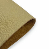 3oz (1.2mm) Pebble Cow Leather- Light Olive (per square foot)