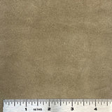 5oz (2mm) Cow Suede - Taupe (per square foot)