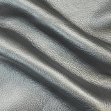 3oz (1.4mm) Metallic Cow Leather- Pewter (per square foot)