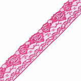 2.5" Rose Lace Trim - 10 Colours (By the Yard/Roll)