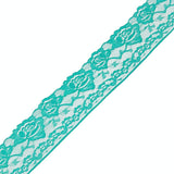 2.5" Rose Lace Trim - 10 Colours (By the Yard/Roll)