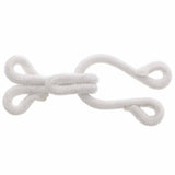 Covered hooks & eyes (2 sets)