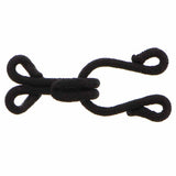 Covered hooks & eyes (2 sets)