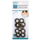 Grommets with washers - 11 x 5.3mm - 10 sets