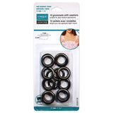 Grommets with washers - 11 x 5.3mm - 10 sets