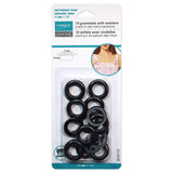 Grommets with washers - 11 x 5.3mm - 10 sets