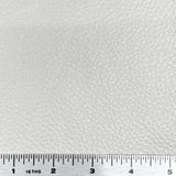 4oz (1.8mm) Pebble Cow Leather - Off White (per square foot)
