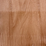 3oz (1.2mm) Embossed Lizard - Natural- Cow Leather (per square foot)