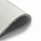 4oz (1.8mm) Pebble Cow Leather - Off White (per square foot)