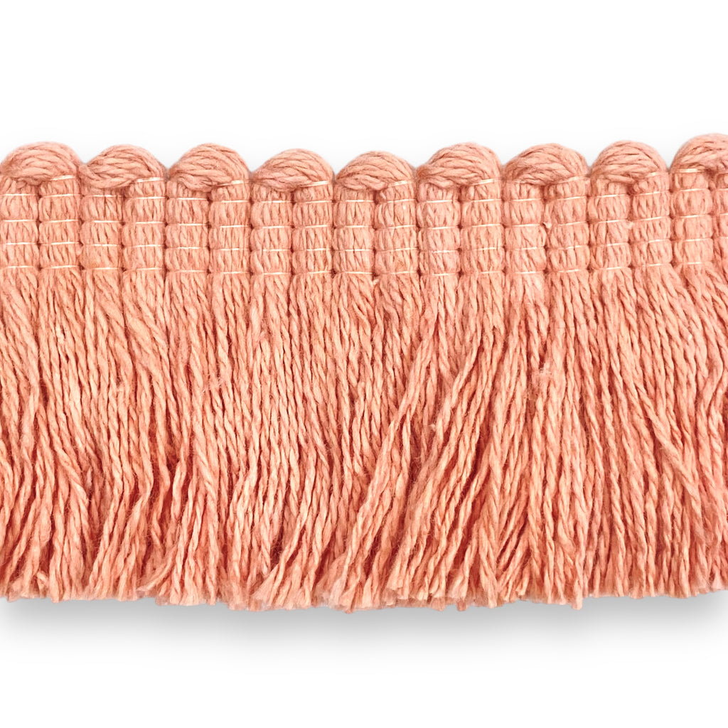 Cotton Fringe - Peach (By The Yard)