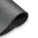 3oz (1.5mm) Metallic Cow Leather - Gunmetal (per square foot)