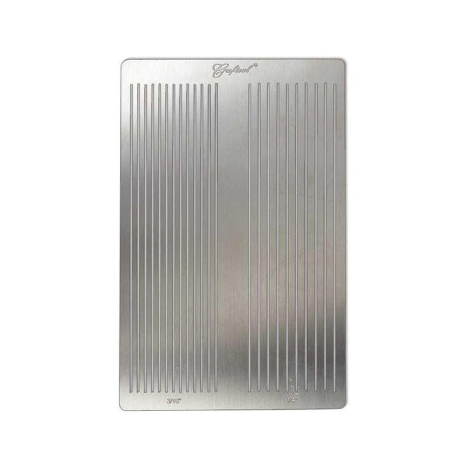 TANDY Stainless Steel Fringe Cutting Template