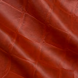 2oz (1.1mm) Red Broad Scale Reptile Embossed Cow Leather (per square foot)