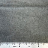 3oz (1.4mm) Metallic Cow Leather- Pewter (per square foot)