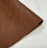 3oz (1.3mm) Smooth Pebble Cow Leather- Gingerbread (per square foot, half and full hide)
