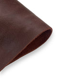 4oz (1.7mm) Cow Leather - Mahogany (per square foot)