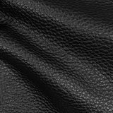 4oz (1.8mm) Pebble Cow Leather - Black (per square foot)