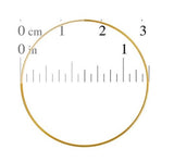 Brass Plated Thin Metal Craft O-Ring
