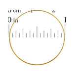 Brass Plated Thin Metal Craft O-Ring