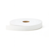1 1/4" Polycotton Flat Bias Binding Tape Roll - Black, White