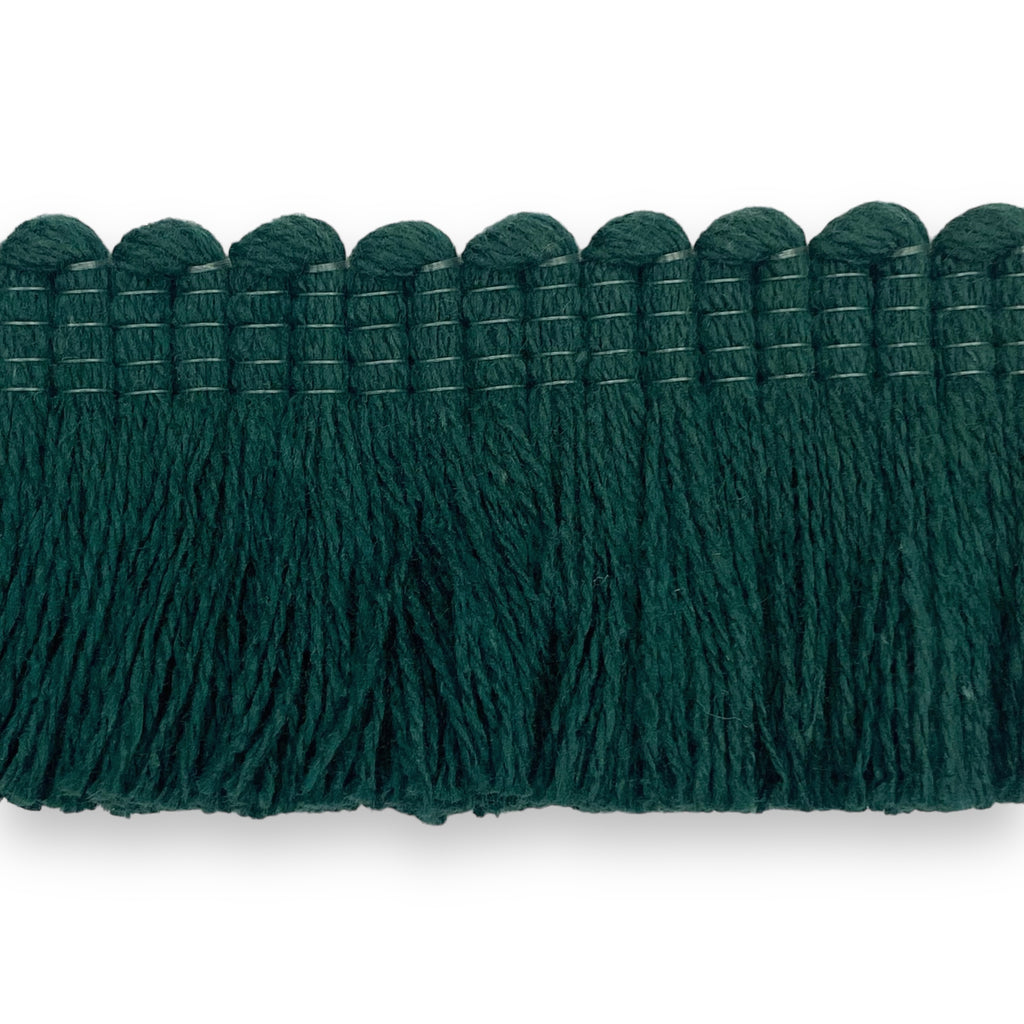 Cotton Fringe - Forest Green (By The Yard)