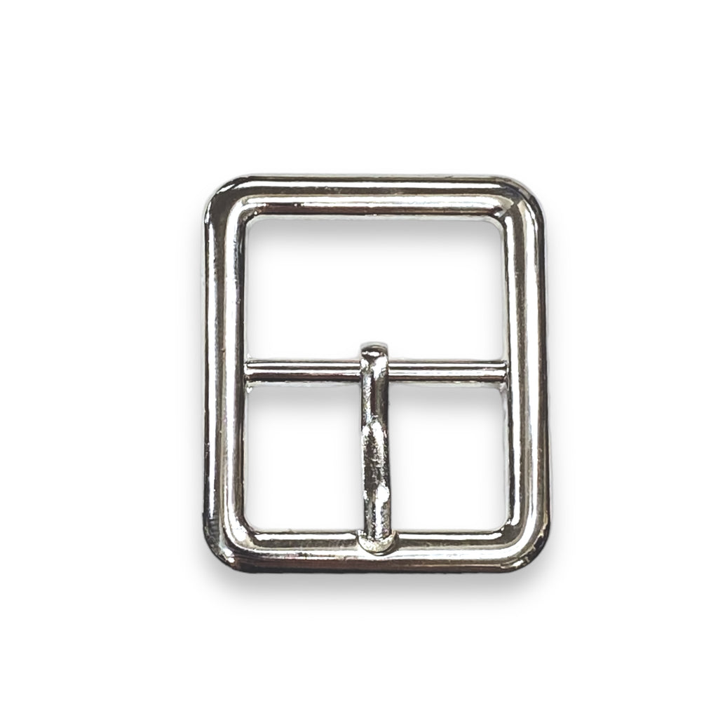 1" Centre Bar Buckle - Nickel