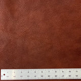 4oz (1.7mm) Pebble Cow Leather -Chestnut (per square foot)