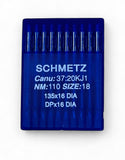 Schmetz 135x16 Leather Point Needles for Walking Foot Sewing Machine - DPx16 DIA