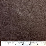 4oz (1.6-1.8mm) Pebble Cow Leather - Medium Brown (per square foot)