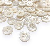 11.5 mm Pearl Shirt  Buttons - 3 colours - (100 Pack)