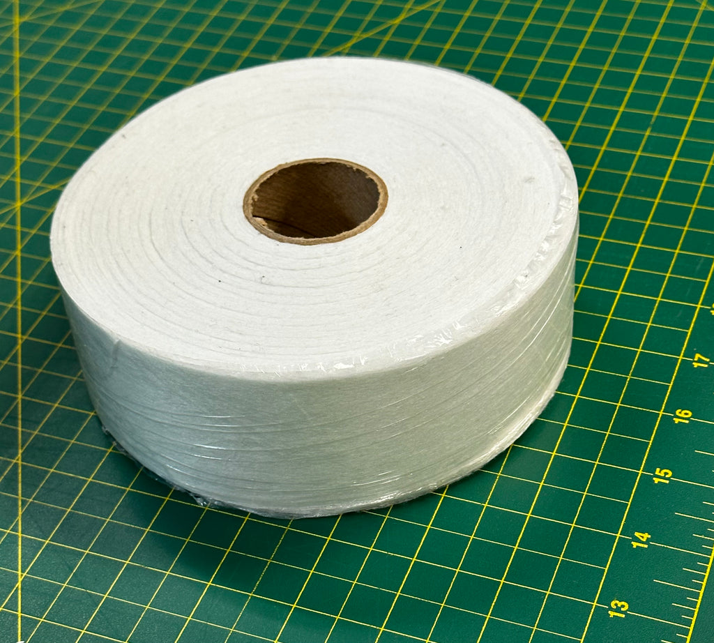 2” Fusible Tailor's Sleeve Tape - Black and White (100y roll)