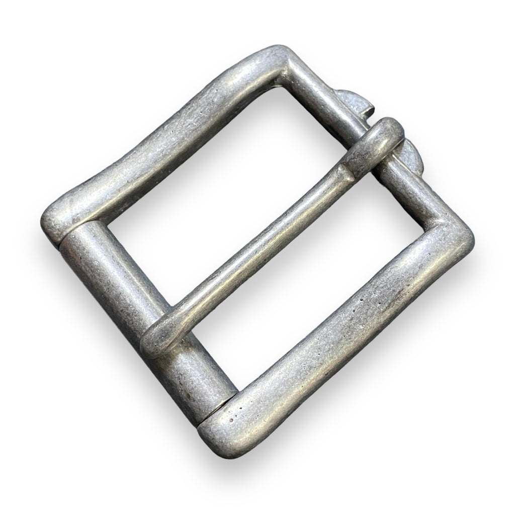 Antique Silver 1.5" Heavy Duty Square Roller Buckle