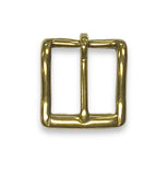 1 1/4" Cast End Bar Buckle- Solid Brass