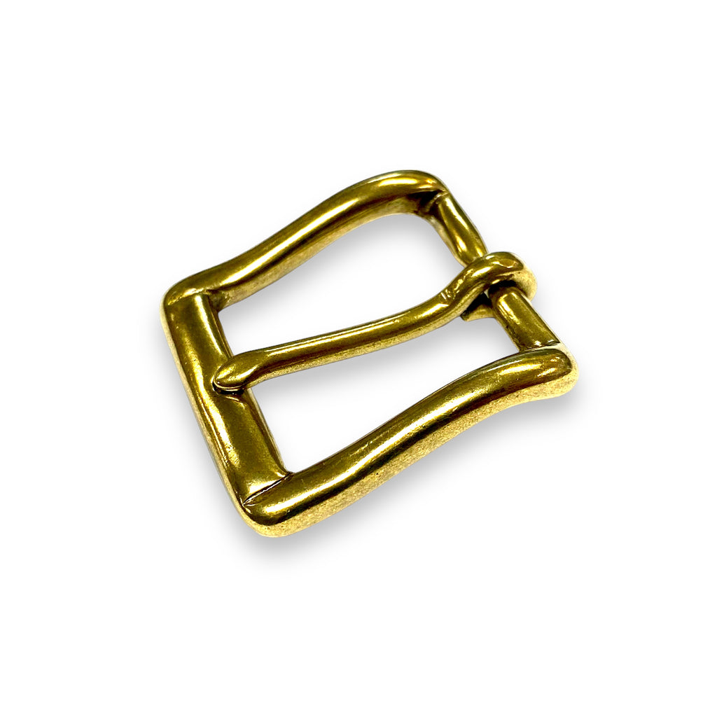 1 1/4 Cast End Bar Buckle- Solid Brass