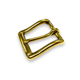 1 1/4" Cast End Bar Buckle- Solid Brass